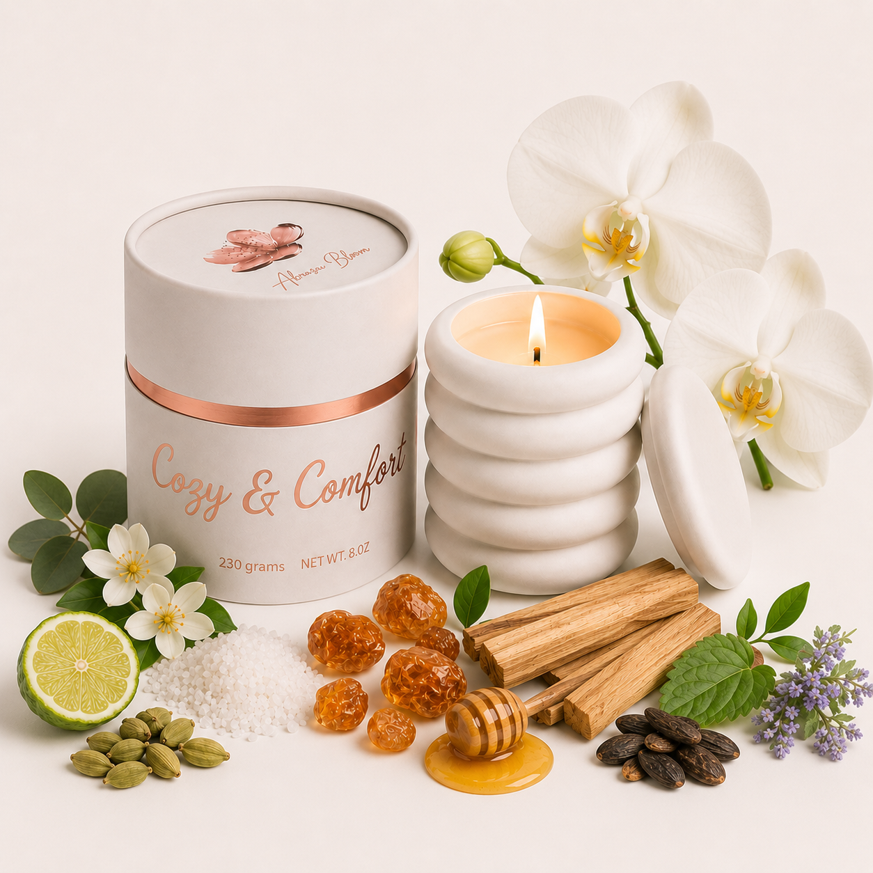 Santal Eclipse Luxury Candle,