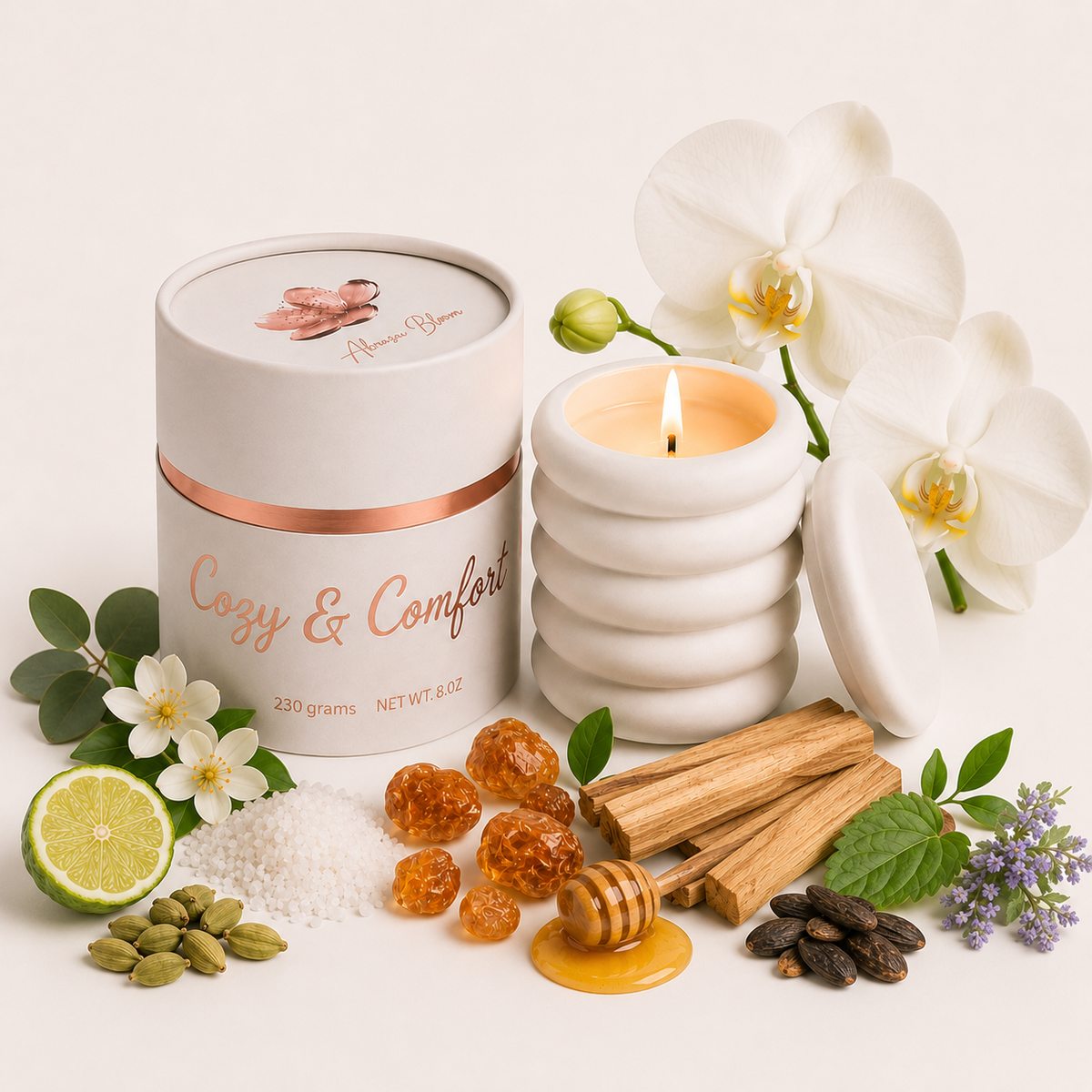Santal Eclipse Luxury Candle,