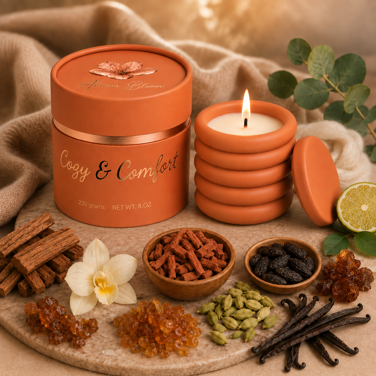 Velvet Cashmere Luxury Candle